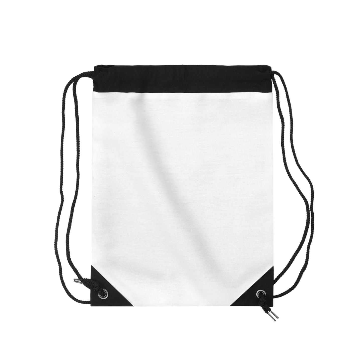 Runner Silhouette Drawstring Bag - Minimal Athletic Gym Sack