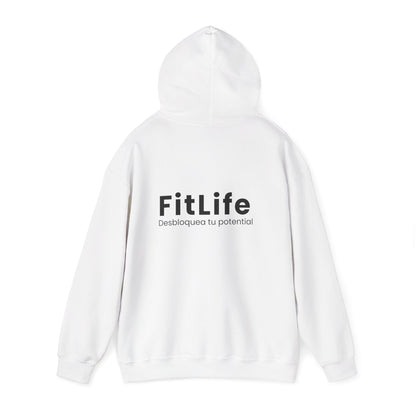 Hoodie - FitLife Logo Pullover Hoodie (Unlock Your Potential)