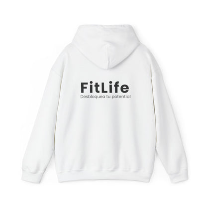 Hoodie - FitLife Logo Pullover Hoodie (Unlock Your Potential)