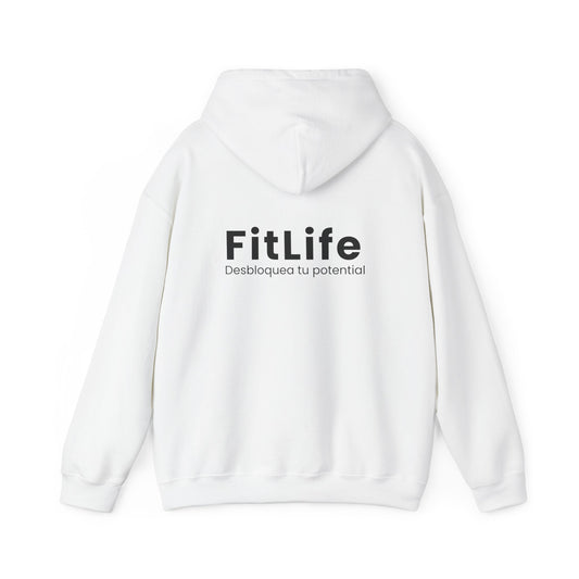 Hoodie - FitLife Logo Pullover Hoodie (Unlock Your Potential)